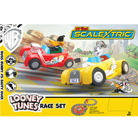 MICRO SCALEXTRIC MY FIRST SCALEXTRIC LOONEY TUNES (MAINS POWERED) - NEW TOOLING 2019