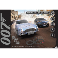 MICRO SCALEXTRIC JAMES BOND 'NO TIME TO DIE' BATTERY POWERED RACE SET