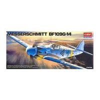 Academy 12454 1/72 Messerschmitt BF109G-14 Plastic Model Kit