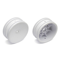 Team Associated b6d Buggy Front Hex Wheels white