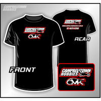 Campbelltown hobbies, 6MIK logo shirt xl