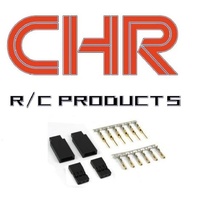 CHR JR Male &amp; Female Plugs 2 pair's