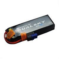 Dualsky 2700mah 2S 7.4v 50C HED Lipo Battery with XT60 Connector