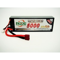 NXE 7.4V 5000Mah 45C Hard Case Lipo With Deans Plug