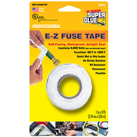 Super Glue E-Z Fuse Tape White 10 foot roll