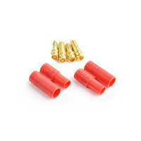 3.5mm gold connector w/housing 2pcs/bag