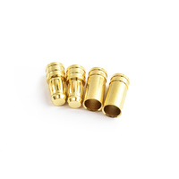5.0mm gold plated connector(F&M)  2pairs/bag
