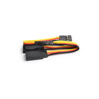 15cm 22AWG Hitec straight Y Extension wire