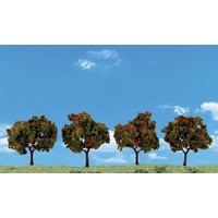 Woodland Scenics 2In - 3In Apple Trees 4/Pk  *